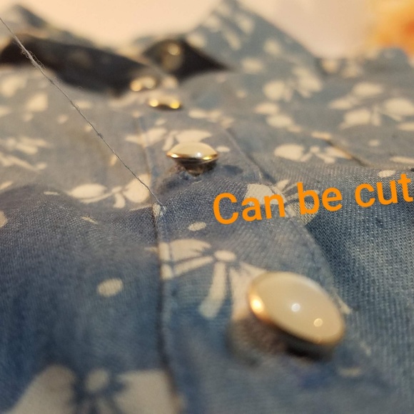 Cute Denim Crop - Picture 4 of 7